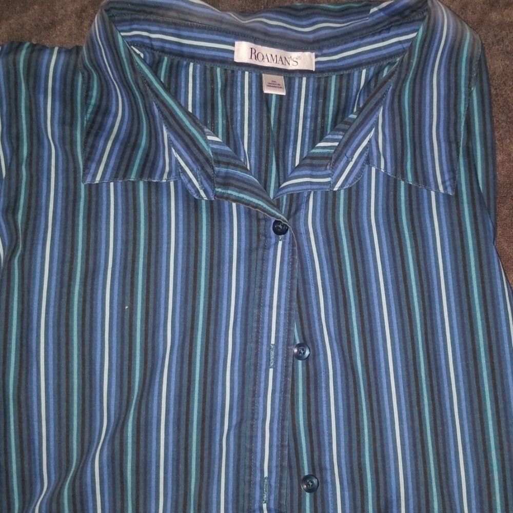 Roman's button down blouse.